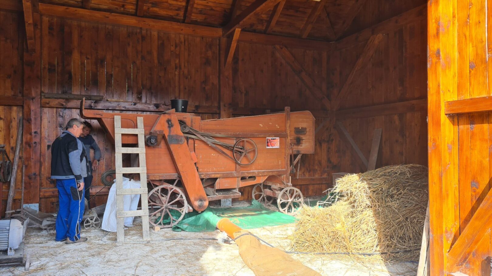 vstupte do galerie - Mlácení obilí u Muzea Štěpána Trochty – 19.9.2026
